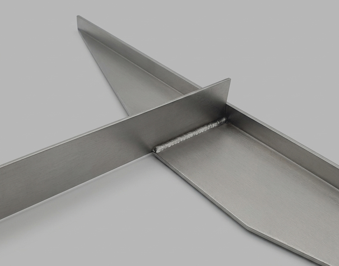 Aluminium welding edges